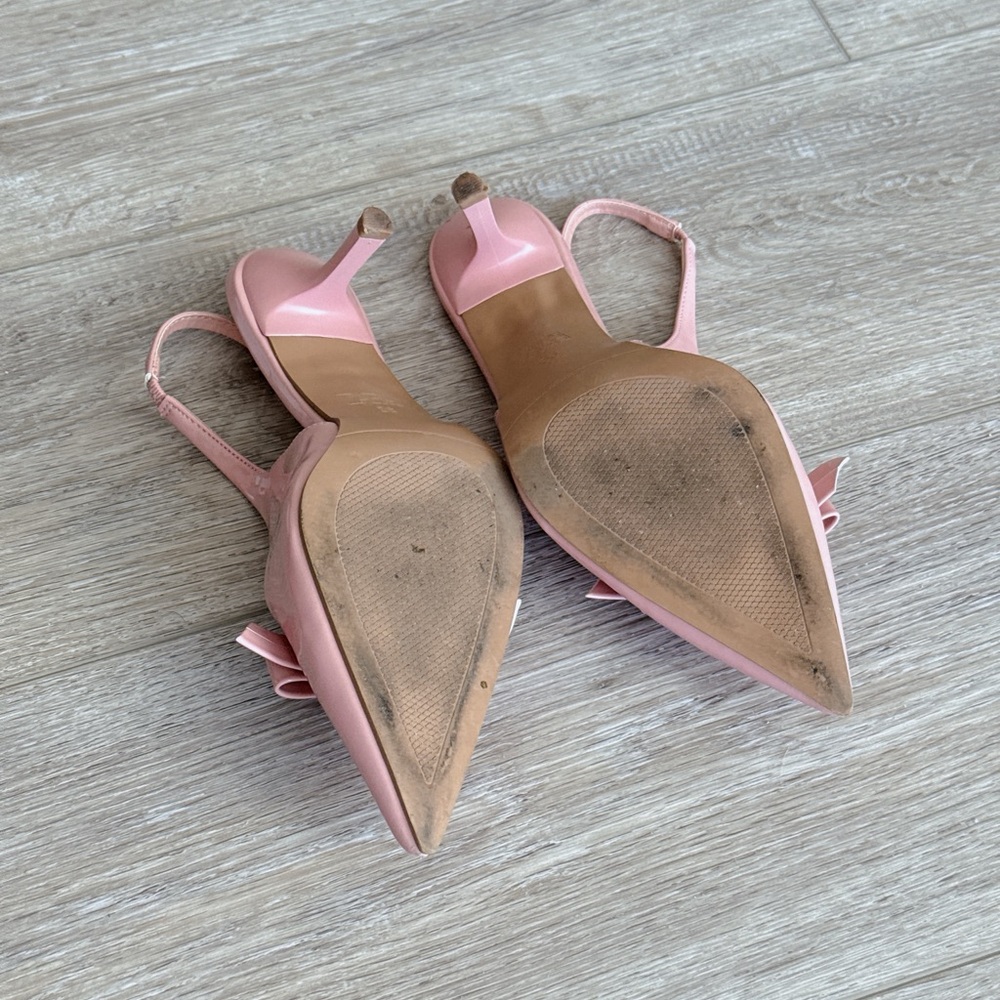 Bow Slingback Kitten Heels pink pastel - Picture 9 of 9